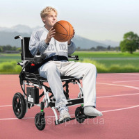 Vevor 313311 Електричний інвалідний візок E-Wheelchair 100 кг, складний, 19 км
