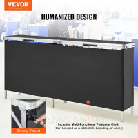 Vevor 315217 Переносна виставкова стійка Виставкова стійка, 1980 x 385 x 880 м Виставковий стенд Виставкова стійка, Складаний
