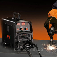 Vevor 314469 MIG Welder 130A Welder 5.1KVA 3-in-1 Зварювальний апарат MIG/MMA/LiftTIG Vevor 314469 MIG Welder 130A Welder 5.1KVA 3-in-1 Зварювальний апарат MIG/MMA/LiftTIG