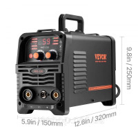 Vevor 314469 MIG Welder 130A Welder 5.1KVA 3-in-1 Зварювальний апарат MIG/MMA/LiftTIG Vevor 314469 MIG Welder 130A Welder 5.1KVA 3-in-1 Зварювальний апарат MIG/MMA/LiftTIG