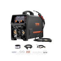 Vevor 314472 5-в-1 Зварювальний апарат MIG TIG 200A Welder Welder 6.1KVA Pluse synergic