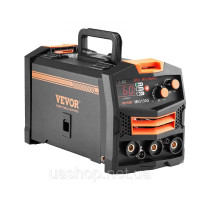 Vevor 314470 MIG Welder 130A Welder 2-in-1 Gas MIG/безгазовий зварювальний апарат для порошкового дроту Vevor 314470 MIG Welder 130A Welder 2-in-1 Gas MIG/безгазовий зварювальний апарат для порошкового дроту