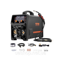 Vevor 314474 5-в-1 Зварювальний апарат MIG TIG 250A Welder Welder 8.2KVA Pluse synergic