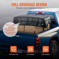 Vevor 314429 Вантажна сітка Вантажна сітка для ліжок Багажна сітка Транспортна сітка 244x206см 318кг Vevor 314429 Вантажна сітка Вантажна сітка для ліжок Багажна сітка Транспортна сітка 244x206см 318кг