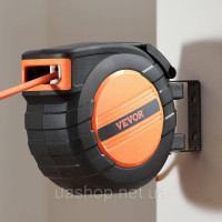 Vevor 318277 Автоматична котушка для шланга зі стисненим повітрям 300PSI 9,52 мм x 15,24 м Vevor 318277 Автоматична котушка для шланга зі стисненим повітрям 300PSI 9,52 мм x 15,24 м