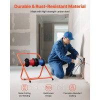 Vevor 316384 Тримач для котушок дроту Складаний диспенсер для кабелю діаметром до φ50 см 45 кг