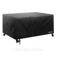 Vevor 317146 Чохол для садових меблів 420D водонепроникний 239x239x71 см Vevor 317146 Чохол для садових меблів 420D водонепроникний 239x239x71 см