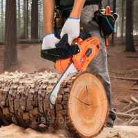 Vevor 318142 Бензинова бензопила 25cc 1.02HP 305 мм 12000 об/хв Різка деревини Vevor 318142 Бензинова бензопила 25cc 1.02HP 305 мм 12000 об/хв Різка деревини