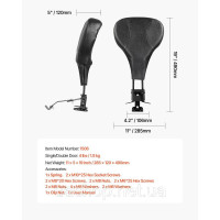 Vevor 310672 Спинка водія мотоцикла Sissy Bar для моделей Harley Touring 2009-2024 років