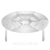 Vevor 317509 Розподільник тепла для аксесуарів для вогнища, вогнище, нержавіюча сталь φ685x254 мм