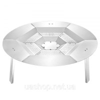 Vevor 317509 Розподільник тепла для аксесуарів для вогнища, вогнище, нержавіюча сталь φ685x254 мм
