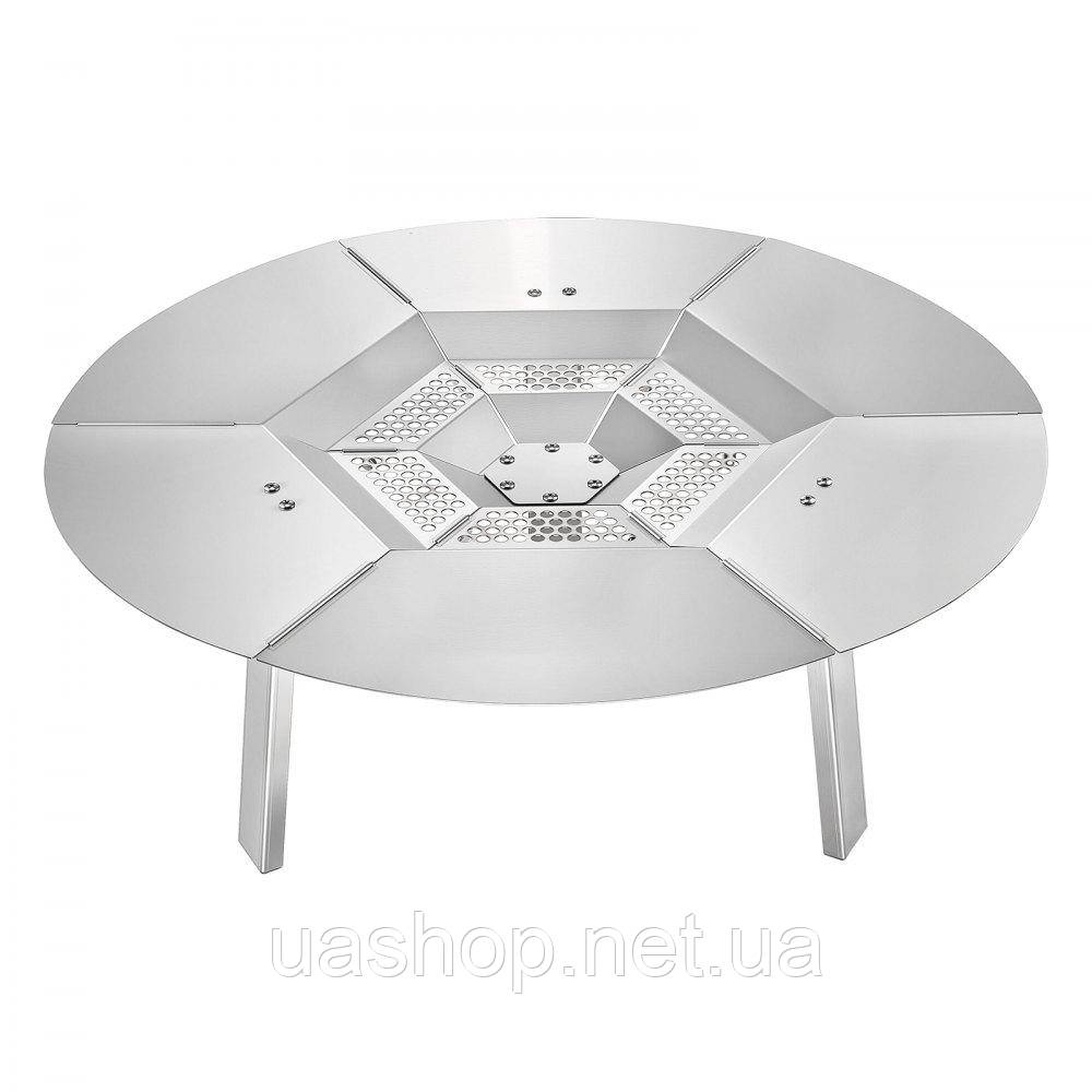 Vevor 317517 Теплорозсіювач для чаші для вогнища, круглий тепловий екран для багаття φ 635x254 мм, для дров'яного вогнища,