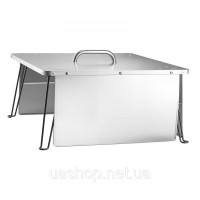 Vevor 317510 Кришка для вогнища 645x645x370 мм, зовнішній тепловідбивач, кришка для вогнища