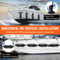 Vevor 310972 Набір крил 4 надувних крила 13,97 х 50,8 см крило для човна, горизонтальне або вертикальне кріплення, довге крило для Vevor 310972 Набір крил 4 надувних крила 13,97 х 50,8 см крило для човна, горизонтальне або вертикальне кріплення, довге крило для