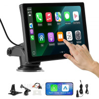 Vevor 310110 Автомобільне радіо CarPlay із сенсорним екраном 228,6 мм, Apple Android Auto, камера заднього виду