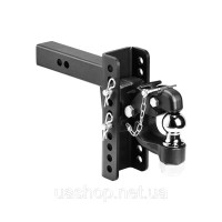 Vevor 310207 Trailer Hitch 9T Стволовий гак 63,5-76,2 мм кільце рамки 435x125x280 мм
