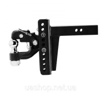 Vevor 310207 Trailer Hitch 9T Стволовий гак 63,5-76,2 мм кільце рамки 435x125x280 мм