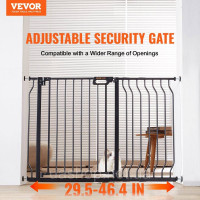 Vevor 312958 Door Guard, бар'єрні сходові ворота, діапазон ширини 749-1229 мм, дитячі ворота, ворота для домашніх тварин, сходові