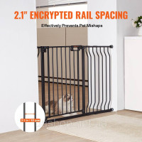 Vevor 312958 Door Guard, бар'єрні сходові ворота, діапазон ширини 749-1229 мм, дитячі ворота, ворота для домашніх тварин, сходові
