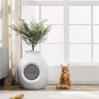Vevor 313659 котячий лоток котячий туалет ABS прихований штучною рослиною