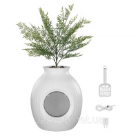 Vevor 313659 котячий лоток котячий туалет ABS прихований штучною рослиною