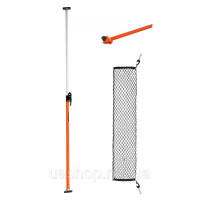 Vevor 310064 Регульована вантажна планка Cargo Bar Ratchet 1016-1854 мм, сталева вантажна планка-стабілізатор з нековзними