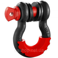 Vevor 310145 E 2 Spack 3/4 дюйма D-кільця вигнута з 7/8 дюймовим гвинтовим олівцем опору 28500 кг