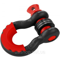 Vevor 310145 E 2 Spack 3/4 дюйма D-кільця вигнута з 7/8 дюймовим гвинтовим олівцем опору 28500 кг