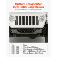 Vevor 310154 Кріплення для лебідки для Jeep Wrangler JL/JLU Gladiator JT моделей 2018-2023