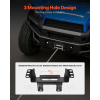 Vevor 310155 Кронштейн кріплення фаркопа для рятувальних робіт моделей Polaris Ranger 2010-2021 років