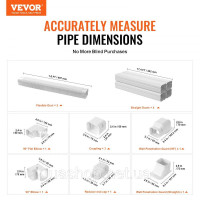 Vevor 311082 Кришка mini split line 76,2 мм Ш 5350 мм Д, декоративна кришка з ПВХ для кондиціонера з 4 прямими повітроводами і Vevor 311082 Кришка mini split line 76,2 мм Ш 5350 мм Д, декоративна кришка з ПВХ для кондиціонера з 4 прямими повітроводами і