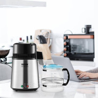 Vevor 312076 Дистилятор для води Дистилятор для води, фільтр для очищеної води на 4 л, дистилятор для дистильованої води на 750 Vevor 312076 Дистилятор для води Дистилятор для води, фільтр для очищеної води на 4 л, дистилятор для дистильованої води на 750