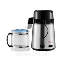 Vevor 312076 Дистилятор для води Дистилятор для води, фільтр для очищеної води на 4 л, дистилятор для дистильованої води на 750 Vevor 312076 Дистилятор для води Дистилятор для води, фільтр для очищеної води на 4 л, дистилятор для дистильованої води на 750
