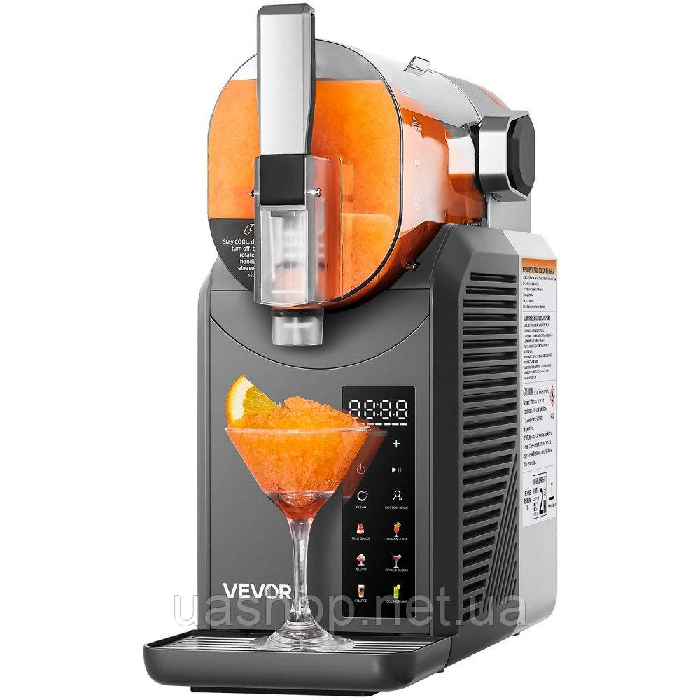 Vevor 312111 Машина для приготування слэшу Home 2 л, без льоду, самоочисна, 200 Вт, машина для заморожених напоїв з нержавіючої