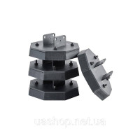 Vevor 310296 Вирівнювальні колодки 4xRV 2300 кг Гумові колодки для домкрата для причепа для ножиць домкрата