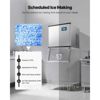 Vevor 311227 Ice Machine Head Ice Cube Machine Ice Maker (Тільки головка) 136 кг/день Vevor 311227 Ice Machine Head Ice Cube Machine Ice Maker (Тільки головка) 136 кг/день