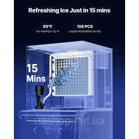 Vevor 311229 Ice Machine Head Ice Cube Machine Ice Maker (Тільки головка) 163 кг/день Vevor 311229 Ice Machine Head Ice Cube Machine Ice Maker (Тільки головка) 163 кг/день