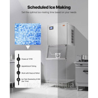 Vevor 311231 Ice Machine Head Ice Cube Machine Ice Maker (Тільки головка) 204 кг/день Vevor 311231 Ice Machine Head Ice Cube Machine Ice Maker (Тільки головка) 204 кг/день