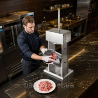 Vevor 312231 Електрична ковбасна начинка 12 л, м'ясна начинка з безступінчастим регулюванням швидкості та педаллю, міцна начинка з Vevor 312231 Електрична ковбасна начинка 12 л, м'ясна начинка з безступінчастим регулюванням швидкості та педаллю, міцна начинка з