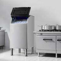 Vevor 311271 Контейнер для льоду для комерційних льодогенераторів (місткість 136 кг), контейнер для льоду з нержавіючої сталі з Vevor 311271 Контейнер для льоду для комерційних льодогенераторів (місткість 136 кг), контейнер для льоду з нержавіючої сталі з