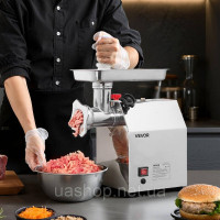 Vevor 312298 Електрична м'ясорубка для промислового використання, 2,49 кг/хв, ковбасна машина для кухні