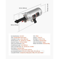 Vevor 310414 Ручний інструмент для накачування шин Tire Bead Blaster 6L Air Tire Bead Blaster, модернізований портативний насос
