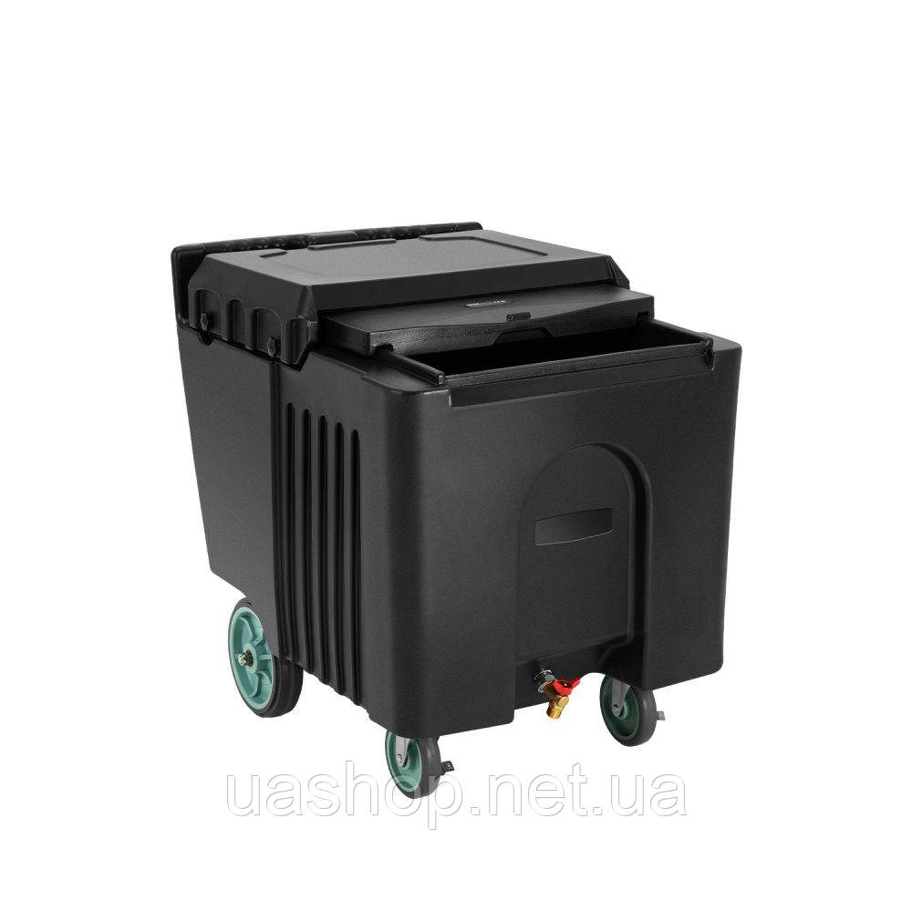 Vevor 311390 Портативне відро для льоду Commercial Ice Bucket з розсувною кришкою 56,7 кг