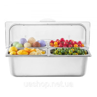 Vevor 311395 Контейнер для сервірування Catering Spice Dispenser 4 x 1/4 контейнера з кришкою
