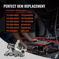 Vevor 310522 Комплект турбокомпресора для GM (Chevy) Cruze 2011-2015 Vevor 310522 Комплект турбокомпресора для GM (Chevy) Cruze 2011-2015