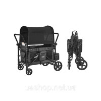 Vevor 313292 Коляска Wagon для 4 дітей Push Pull Quad Складна коляска для кемпінгу Vevor 313292 Коляска Wagon для 4 дітей Push Pull Quad Складна коляска для кемпінгу