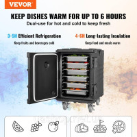 Vevor 312520 Ізоляційний харчовий контейнер Food Container Carrier 90л Марміт