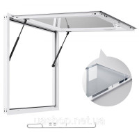 Vevor 311571 915x915 мм Віконце для подачі їжі Тент Віконце для подачі їжі