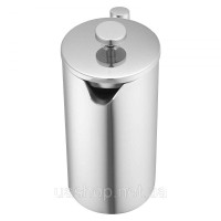Vevor 312613 Кавоварка French Press 1.5 л з нержавіючої сталі, сріблястий колір
