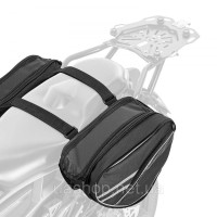 Vevor 310648 Підсідлова сумка для мотоцикла, велика місткість 15 л x 2, бічна підсідлова сумка з водонепроникним дощовиком та